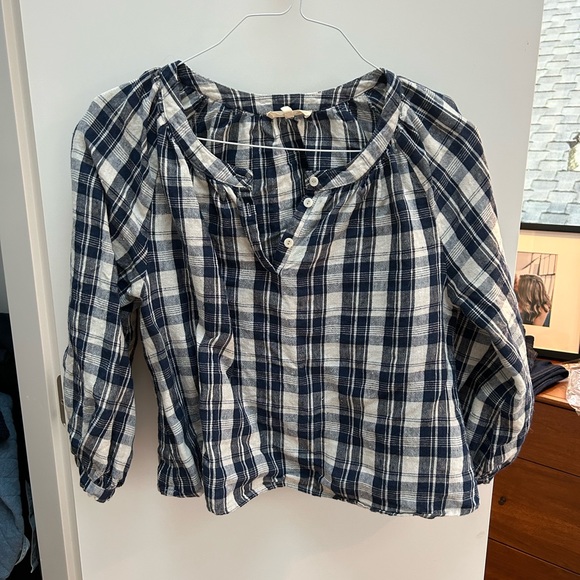 Gillian Stevens Anais linen blouse - Picture 2 of 4